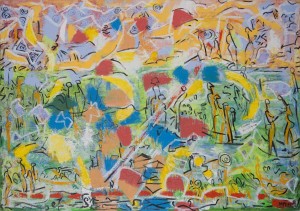 Alegría 2013  140 x 200 cm
