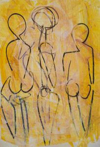 Bosquejos 4, 2006  54 x 38 cm