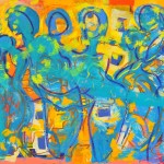 Celebracion II, 2011  150 x 230 cm