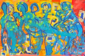Celebracion II, 2011  150 x 230 cm