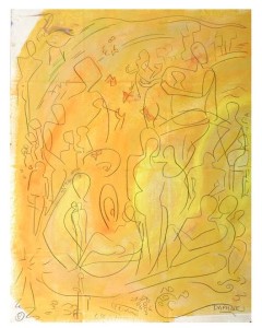 Contención  2007  78 x 59 cm