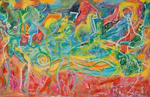 Dimensiones Sagradas VI, 2013  150 x 230