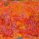 Espacio II 2009   55 x 67 cm