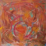 Espacio IV 2013   100 x 100 cm