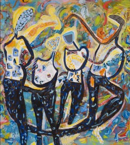 Festividades, 2012   170 x 153cm
