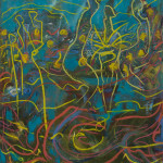 Fiesta II, 2011  170,5 x 150,5 cm