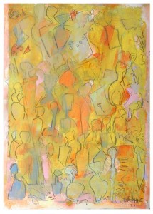 Individuos  2008   67 x 48 cm