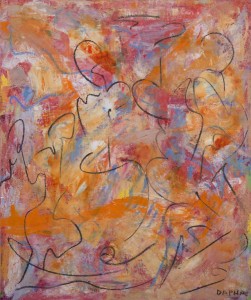 Júbilo II 2013   120 x 100 cm
