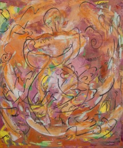 Maternidad 2013    120 x 100 cm