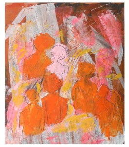 Mujeres 2008   58  x50 cm