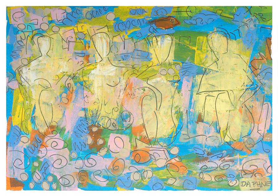 Multifacetica 2008   50 x 70 cm