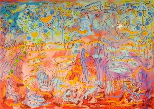 Nuevo Mundo 2009  120 x 203 cm