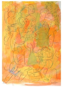 Proyecciones 2007   77 x 53 cm