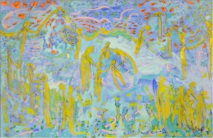 Rondas Celestiales 2009  140 x 200 cm