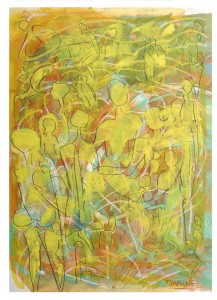Seres de Luz  2008   77 x 56 cm