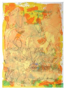 Toque Materno 2008   77 x 54 cm