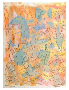 Vacaciones 2008   77 x 54 cm