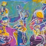 15 Diálogos  2012 150 x 230 cm
